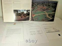 Neverland / Sycamore Valley Ranch architectural RARE! , Michael Jackson signed