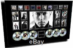 New Eminem Slim Shady Signed Limited Edition Framed Memorabilia