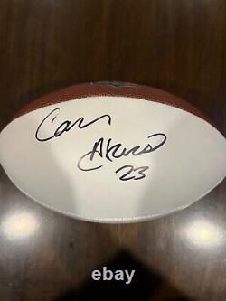 New Limited Edition Super Bowl Champ Cam Akers Autographed Football Rare La Rams