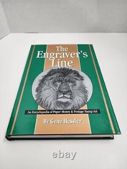 New The Engraver's Line Signed By Gene Hessler 9/100 Limited Edition Perfect