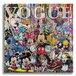 New York Vogue Limited Edition On Paper, Signed, Pop Art, Comics