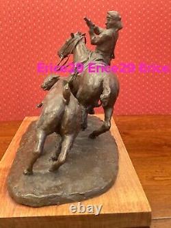 Nick Eggenhofer Signed 1969 Western Bronze Sculpture Limited Edition