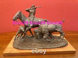 Nick Eggenhofer Signed 1969 Western Bronze Sculpture Limited Edition