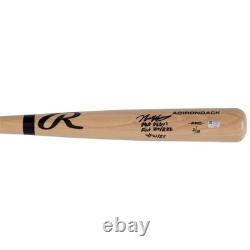 Nick Kurtz Athletic's Signed Rawlings Pro Bat withInscs Limited Edition of 10