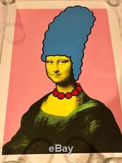 Nick Walker Mona Simpson Original POW Signed Rare Limited Edition 447/750