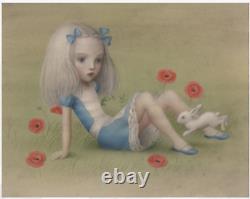 Nicoletta Ceccoli Limited Edition Print ALMOST ALICE Signed by the Artist