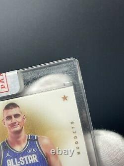Nikola Jokic Immaculate auto all star lineage 2/2 sealed by panini 19-20