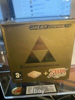 Nintendo Game Boy Advance SP Zelda Limited Edition signed by Shigeru Miyamoto