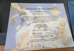Nolan Ryan Autographed Framed Limited Edition Lithograph By Danny Day