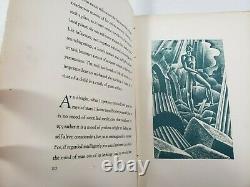 Now that the gods are dead signed Llewelyn Powys/Lynd Ward # 111 of 400 ltd ed