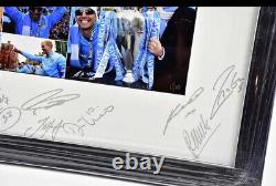 Official Club Signed Manchester City Limited Edition Framed Picture Rare