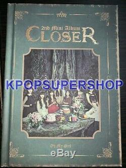 Oh My Girl 2nd Mini Album Closer CD Autographed Signed Great Rare OOP OHMYGIRL