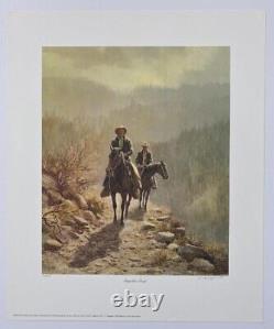 Olaf Wieghorst Mogollon Trail Limited Edition Hand-Signed Print #405/550