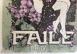 Original FAILE Limited Edition RARE Bad Seed Art Print 25x38 12/12 Signed