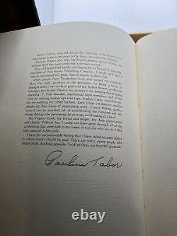 PAULINE'S Memoirs of the Madam on Clay Street SIGNED Ltd. Ed. Pauline Tabor 1971