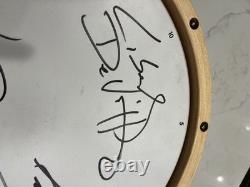 PDP Ltd Ed Snare Drum Signed By Liberty Devitto, Kelly Keagy, Danny Seraphine