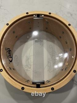 PDP Ltd Ed Snare Drum Signed By Liberty Devitto, Kelly Keagy, Danny Seraphine