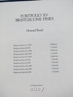 PORTFOLIO XV Howard Bond 1996 Signed By Photographer Limited Edition