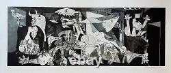 Pablo Picasso GUERNICA Estate Signed Limited Edition Giclee Art 24 x 48