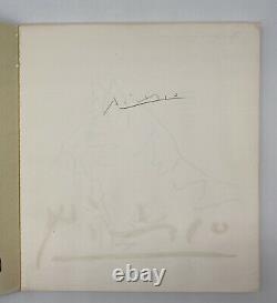 Pablo Picasso Hand Signed 60 Years of Graphic Works Book 1966 Limited Edition