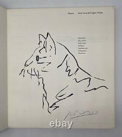 Pablo Picasso Hand Signed 60 Years of Graphic Works Book 1966 Limited Edition