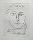Pablo Picasso POUR ROBY Restrike Etching Signed in the Plate Mint Condition