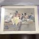 Painting Lithograph Limited Edition 146/300 Art Sumo Konishiki Autographed