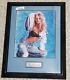Pamela Anderson Autographed 24x32 Framed Photo. Limited Edition of 50