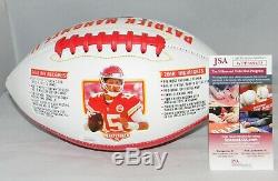 Patrick Mahomes Signed Kansas City Chiefs Limited Edition 2018 Mvp Football Jsa