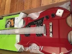 Paul Stanley Designed & Signed Red Kiss Electric Guitar Limited Edition Rare