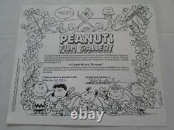 Peanuts A Charlie Brown Christmas Bill Melendez signed limited edition cel