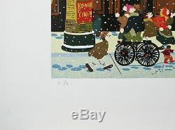 Pepe By Hiro Yamagata Signed Limited Edition LI/C (#51/100) Silkscreen 35x29