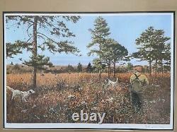 Peter Corbin Limited Edition Signed Print Opening Day Bobwhites