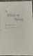 Peter Matthiessen A Whale In Spring Signed Limited Edition 1/25