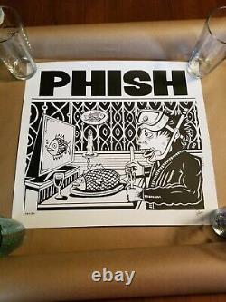 Phish Jim Pollock Dinner And A Movie DaaM Limited Edition Poster Signed #/800