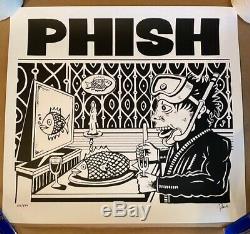 Phish Pollock Dinner And A Movie Limited Edition Poster Signed #595/800