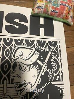 Phish poster Dinner And A Movie Jim Pollock Limited Edition Poster Signed #/800