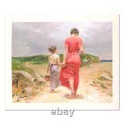 Pino (1939-2010) Homeward Bound Hand Signed Limited Edition Art