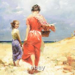 Pino (1939-2010) Summer Retreat Hand Signed Limited Edition Art