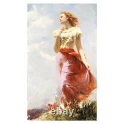 Pino (1939-2010), Wind Swept Hand Signed Limited Edition on Canvas with Certif