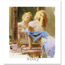 Pino Morning Reflections Hand Signed Limited Edition Canvas, COA