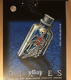 Pixies Limited Edition Signed & Doodles Silk Screen Print by EMEK Portland LE 50