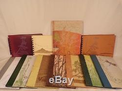 Poetry Books by Gwen Frostic Wood Block Prints Nature Some Signed First Edition