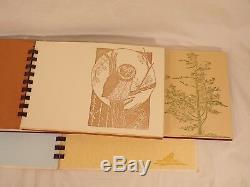 Poetry Books by Gwen Frostic Wood Block Prints Nature Some Signed First Edition