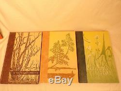 Poetry Books by Gwen Frostic Wood Block Prints Nature Some Signed First Edition