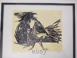 Pollito Bravo Chicken 4/30 Limited Edition Signed Lithograph FeloR 71