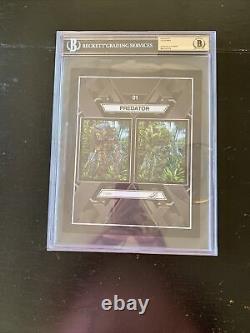 Predator Limited Edition Lenticular Cuyler Smith Bgs Authentic Autograph Mint