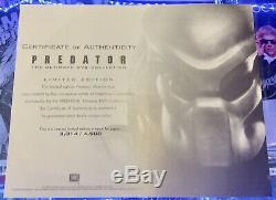 Predator Warrior Limited Edition 11 Scale Bust Signed Ian Whyte Poa/loa/coa