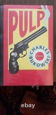 Pulp CHARLES BUKOWSKI Signed Limited First Edition 1st Printing 1994