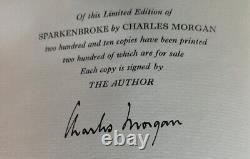 RARE 1936 Leather Bound Limited Edition SIGNED SPARKENBROKE Charles Morgan